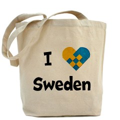 Sweden Canvas Tote Bag